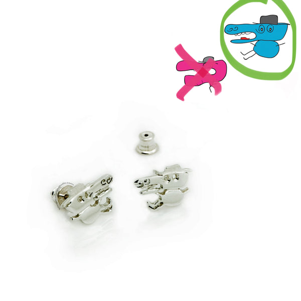 KOLCZYKI Z RYSUNKU DZIECKA - PASZCZAKI